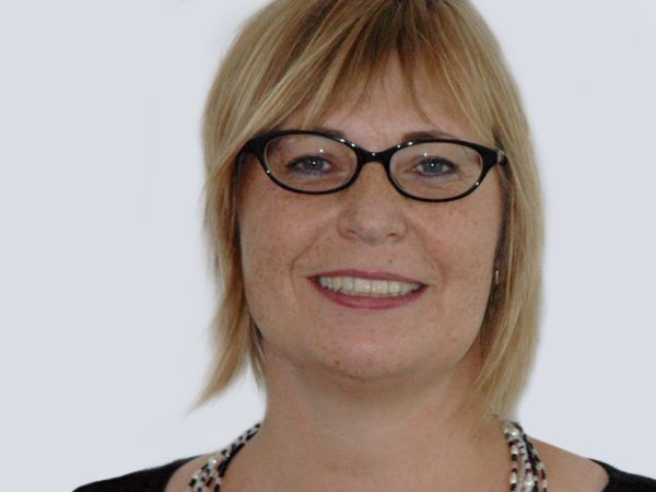 Gesicht von der Sekretärin Gabriele Diepelt